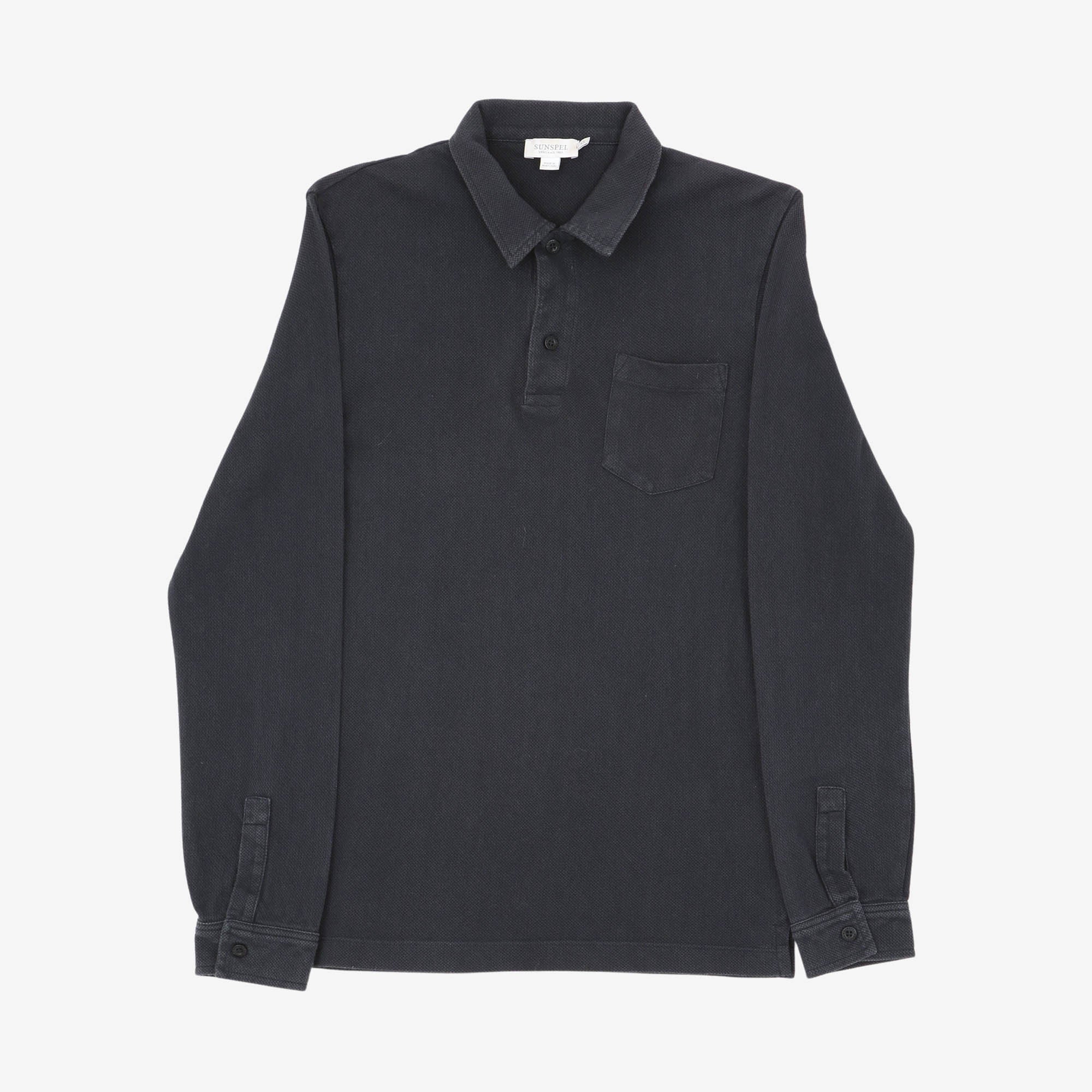 image of Long Sleeve Polo Shirt