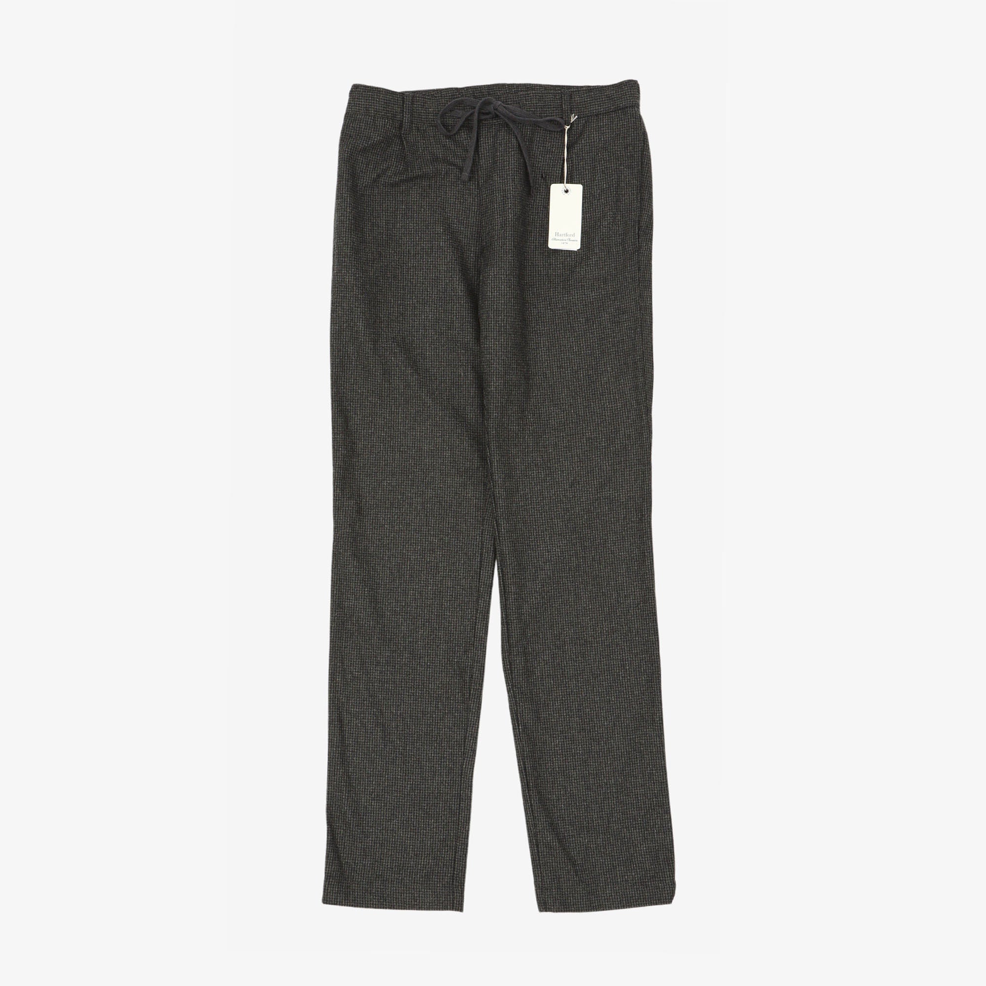 image of Houndstooth Wool Tanker Pants (31 x 32)