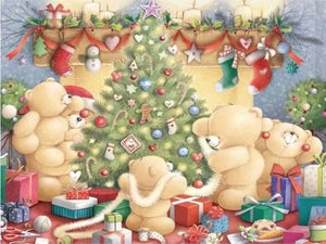 the teddy bears christmas