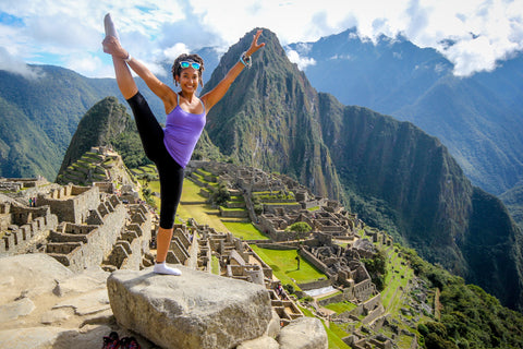 Yoga Pose Machu Picchu