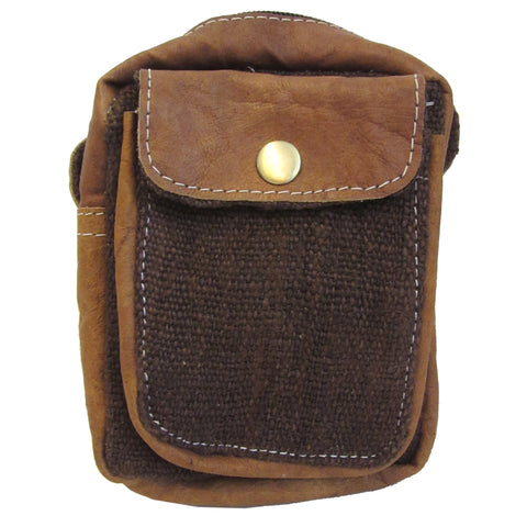 fair trade leather bag