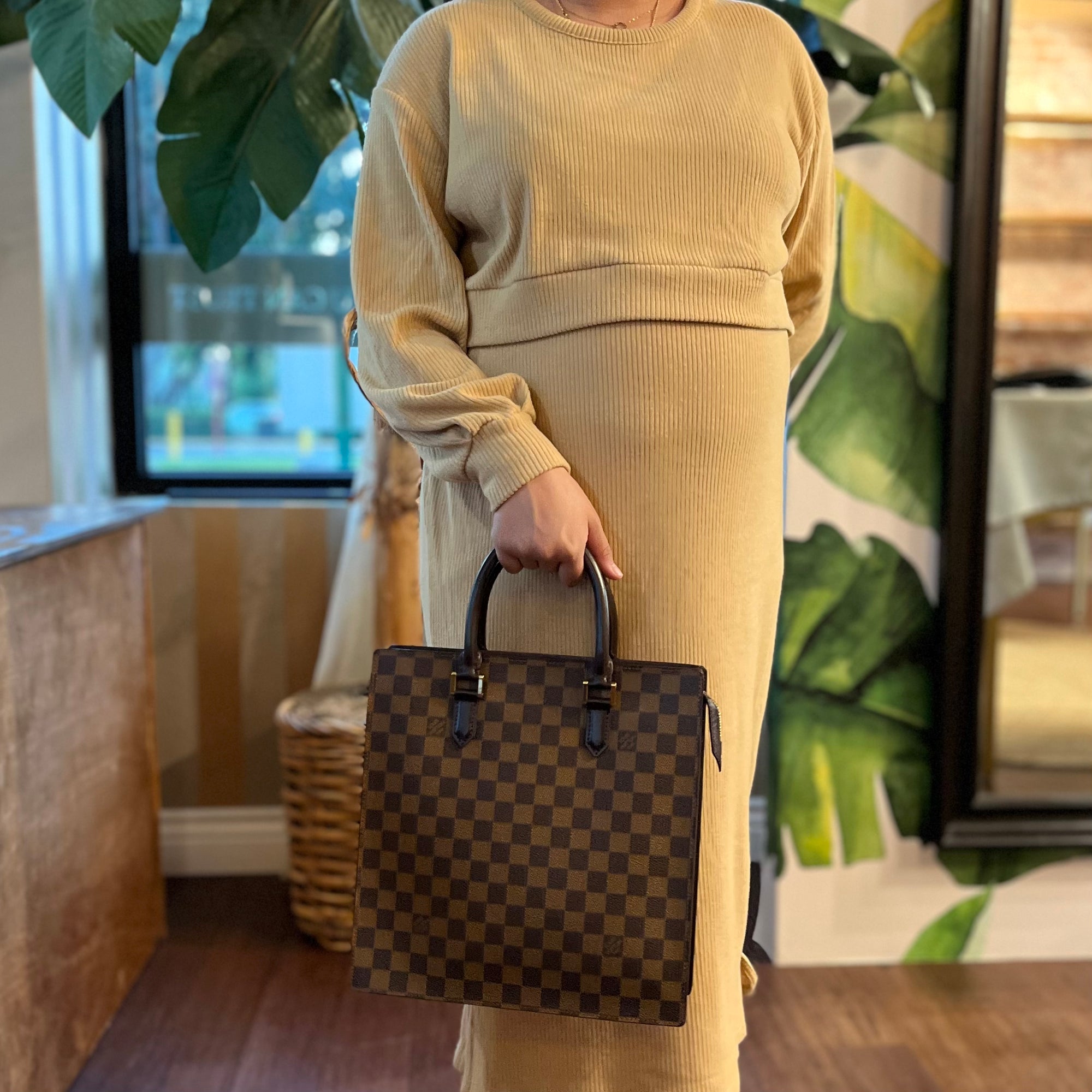 Louis Vuitton All-In Tote PM Brown Canvas