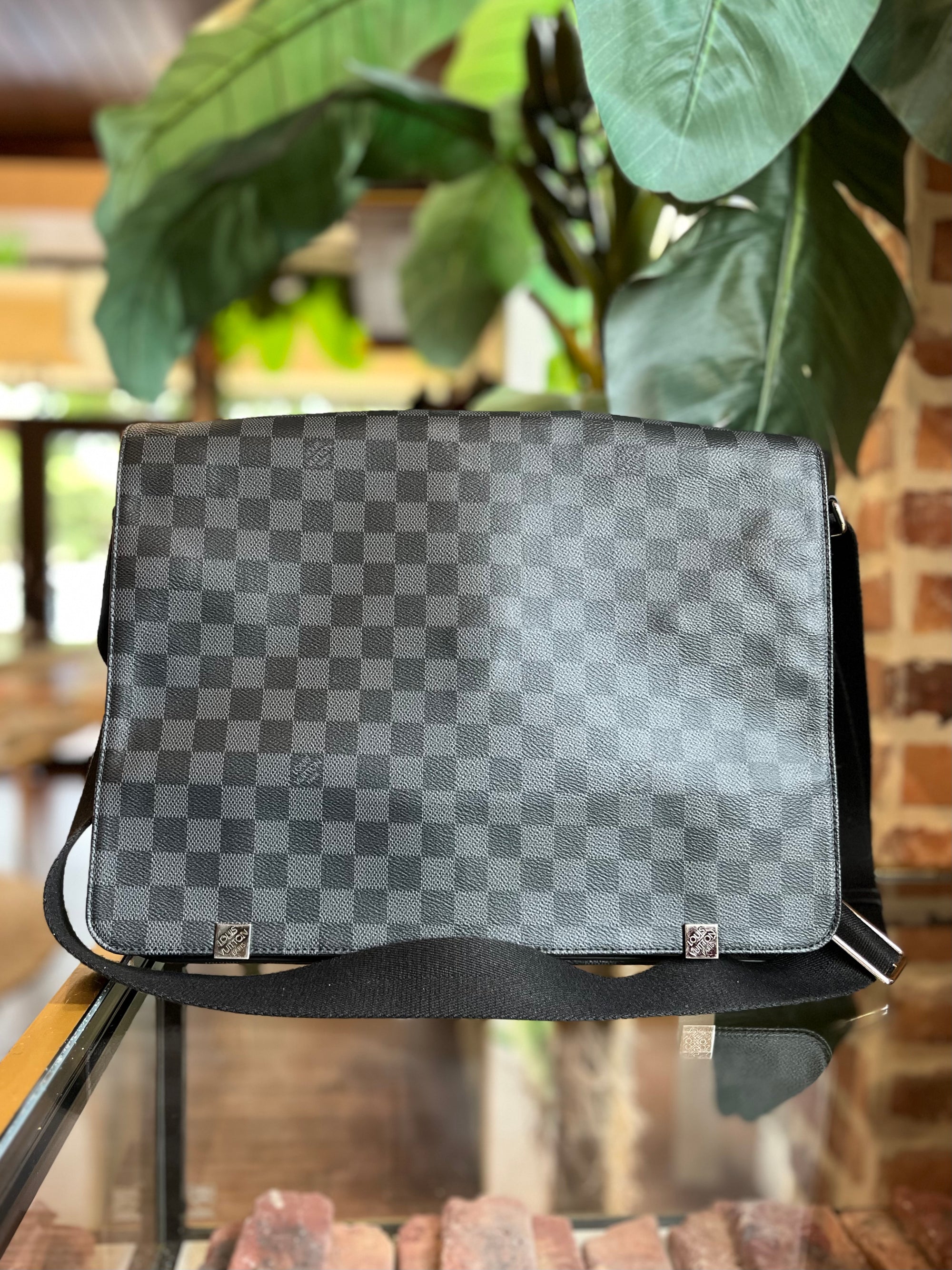 LOUIS VUITTON Damier Port Infini Documents Voyage mm Briefcase