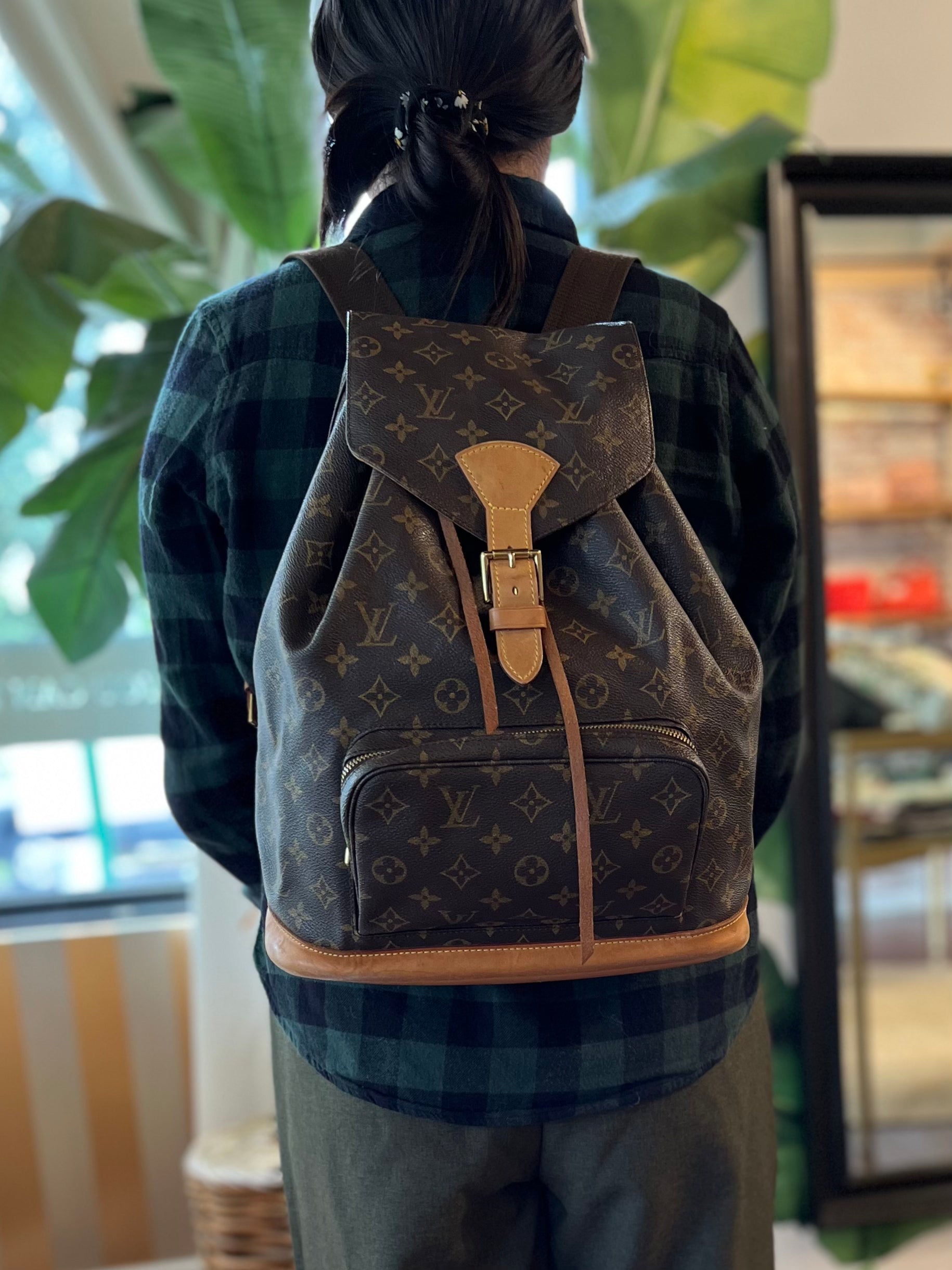 Louis Vuitton, Perforated Pink Calfskin Lockme Backpack