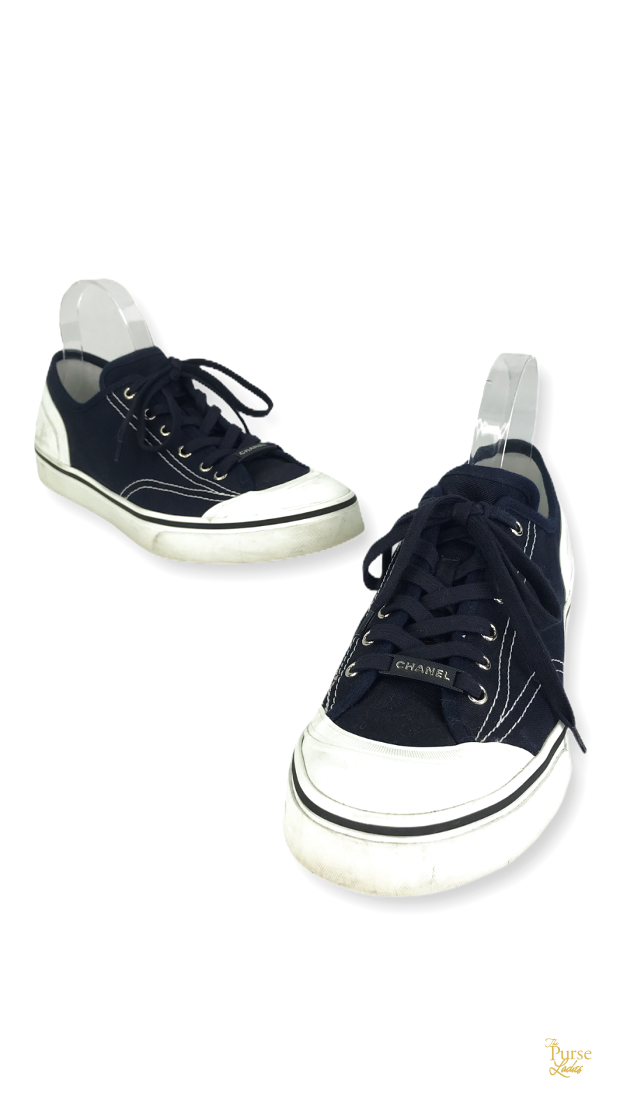 navy blue canvas sneakers