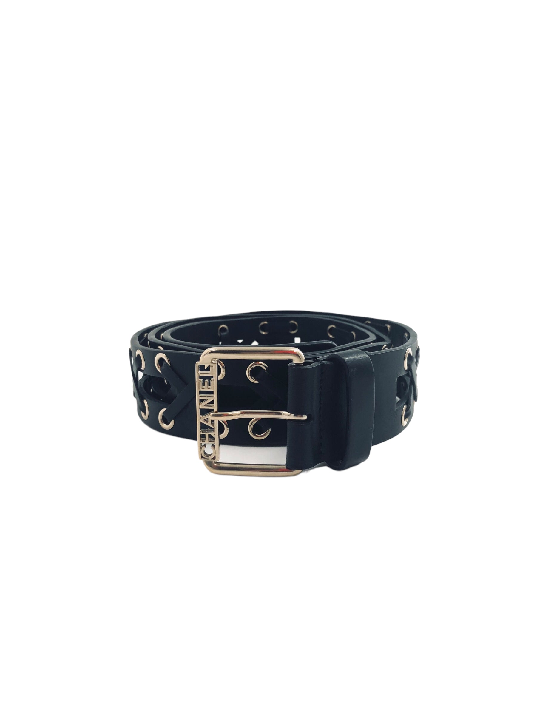 Chanel Leather Gold Chain Belt Vintage Womens Fashion Watches   Accessories Belts on Carousell