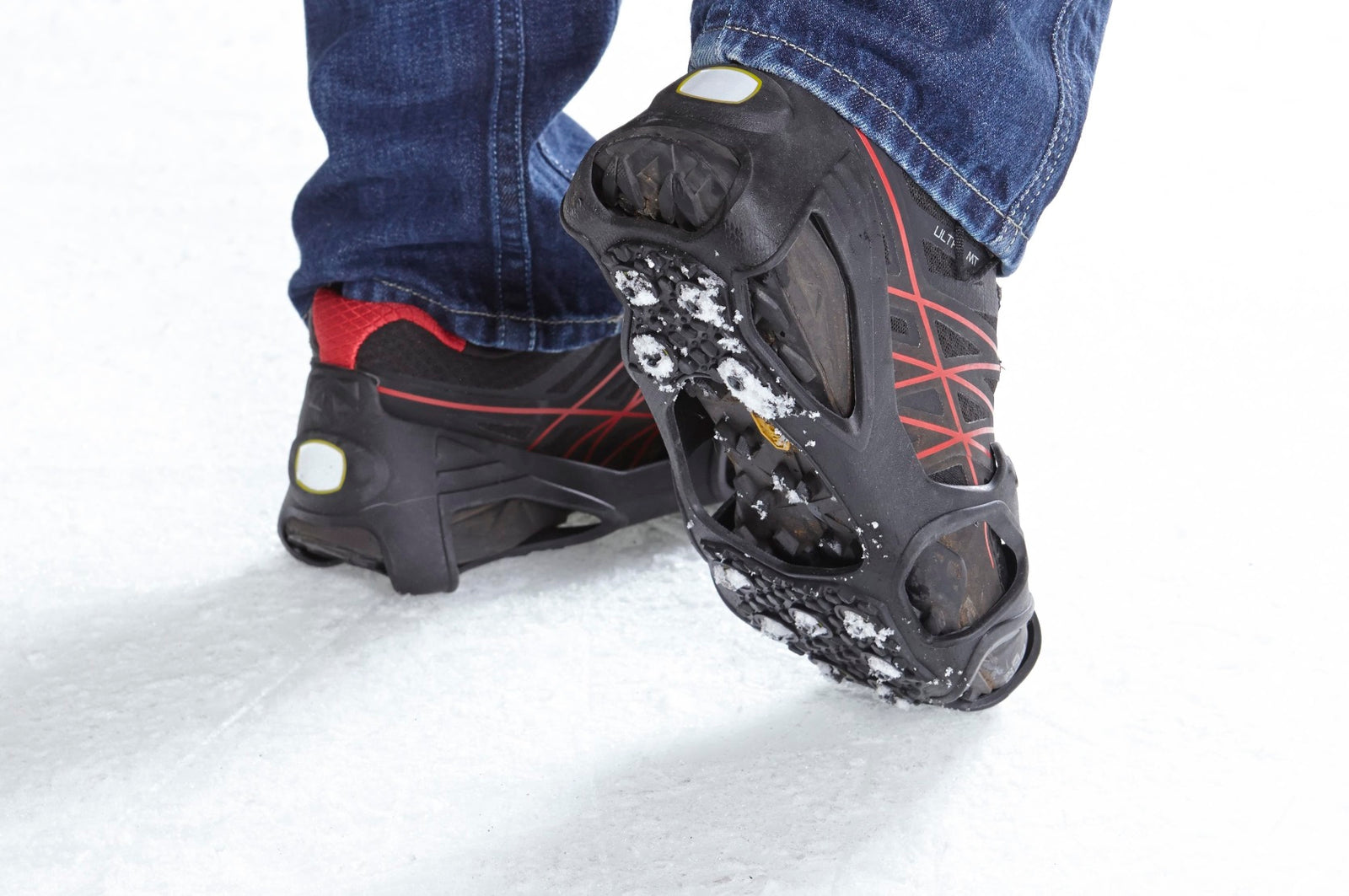 ICE SNOW TRACTION SHOE BOOT CLEATS - NO SLIP GRIPPER SPIKES – Snappy Stuffs