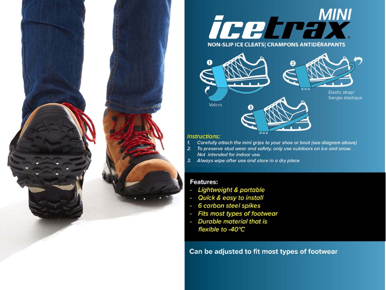 ICETRAX MINI Portable Ice Cleats - ICETRAX