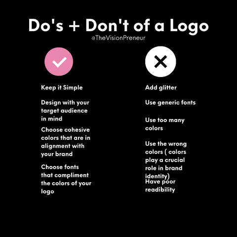Do's and Don't of a Logo