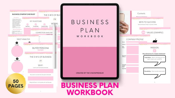 back to work enterprise business plan workbook