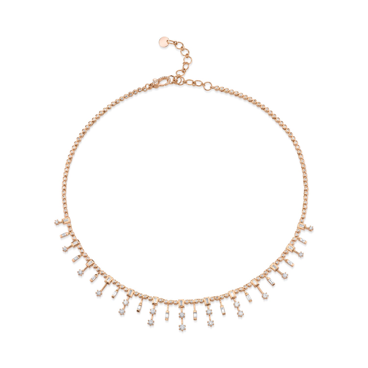 Mixed Shaped Diamond Tiara Necklace – Milestones by Ashleigh Bergman