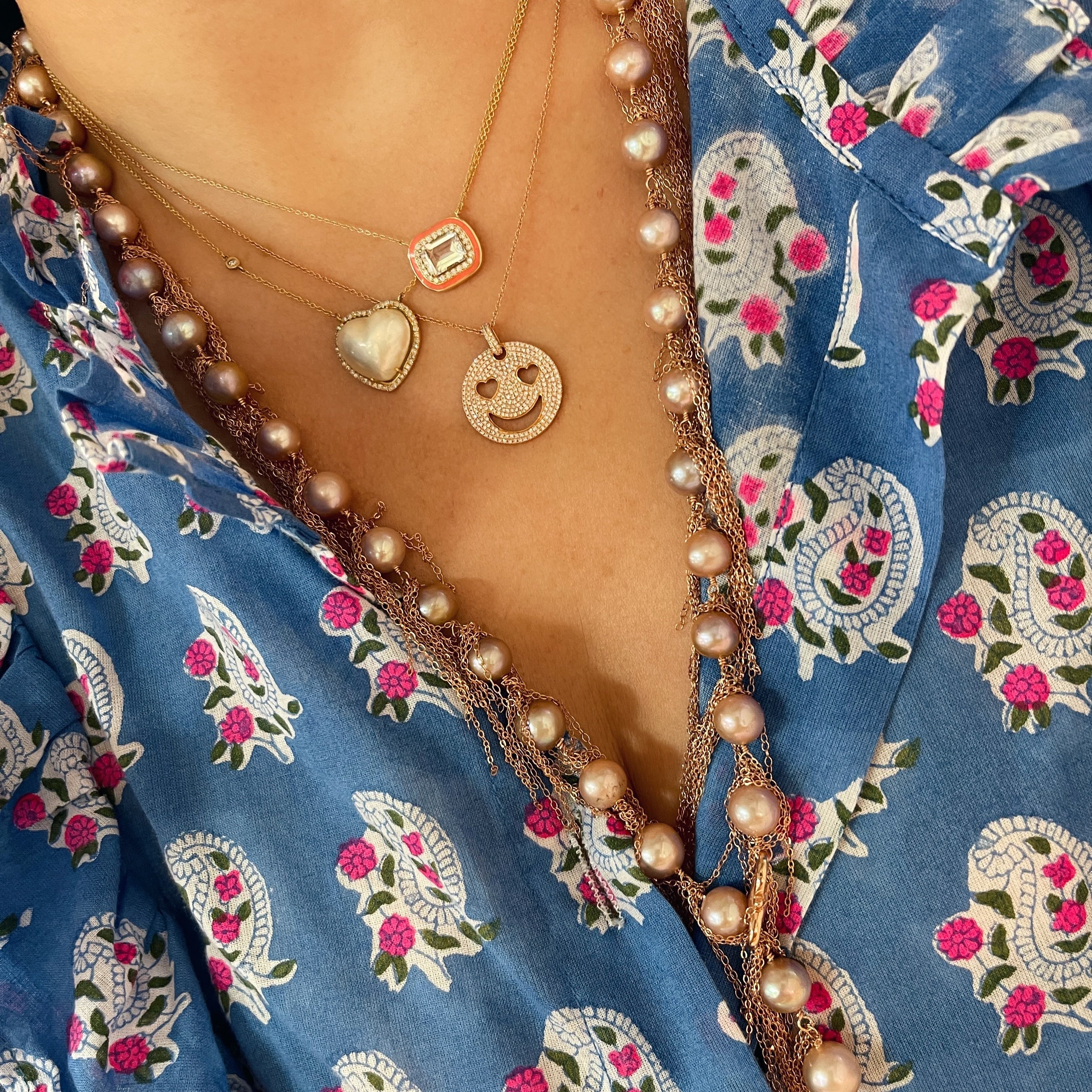 Braided Leather Necklace – Samira 13