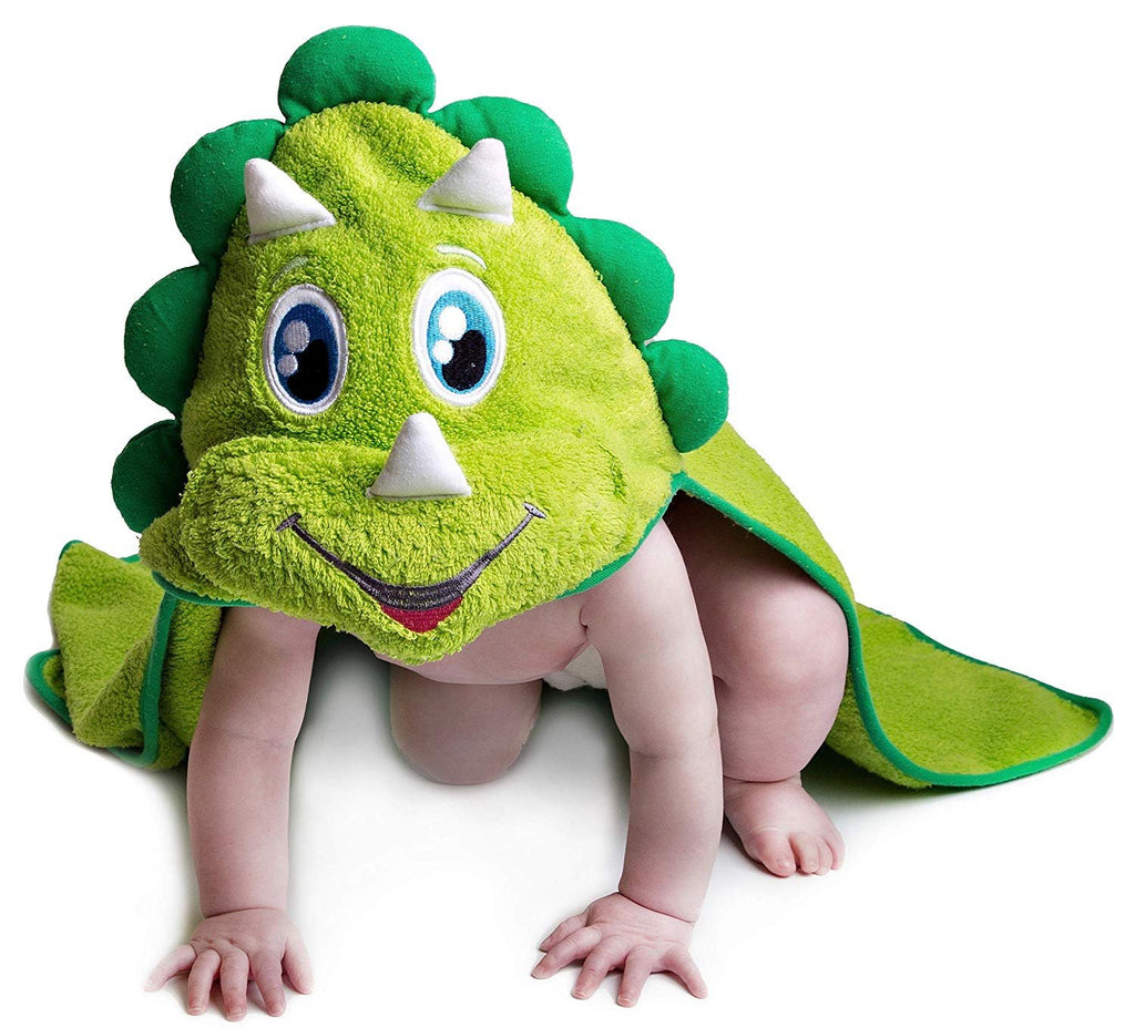 dinosaur baby towel