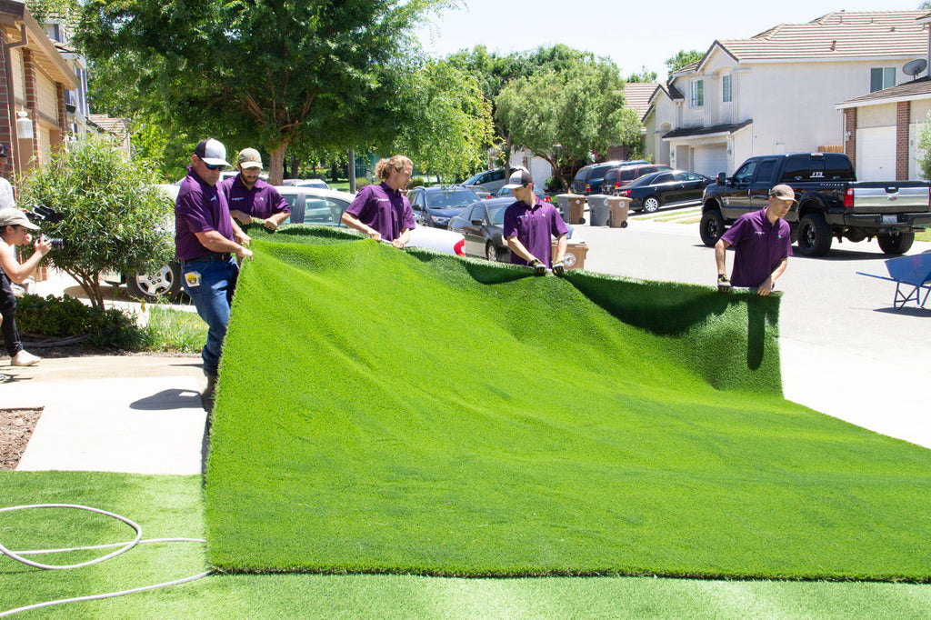 How To Install Artificial Grass Synthetic Turf Installation Guide Megagrass