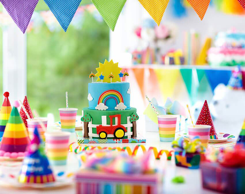 Rainbow Party | Outdoor Party Ideas
