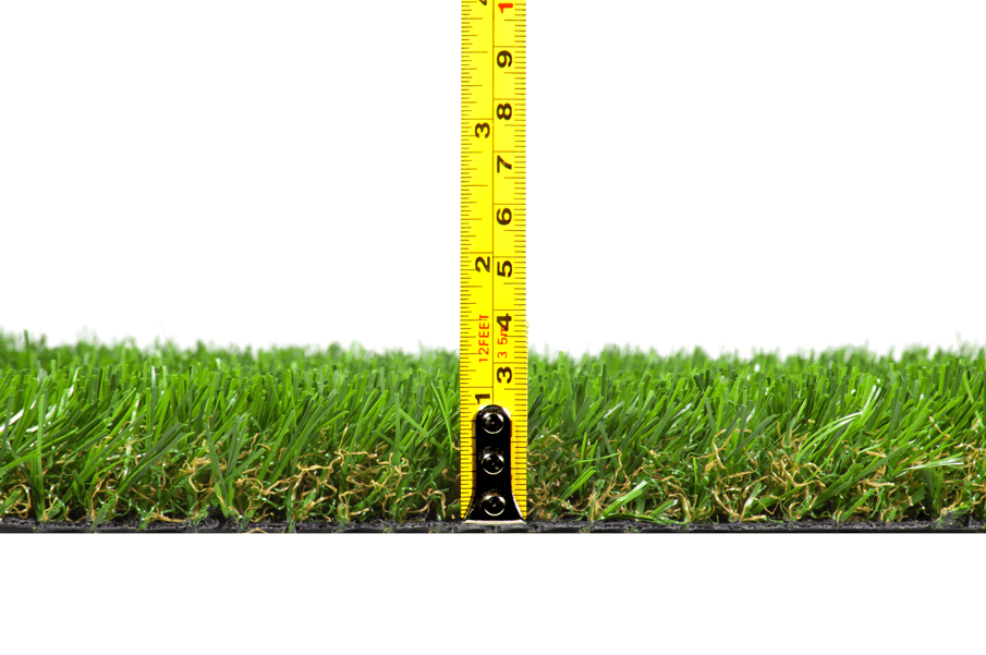 What are artificial grass blade lengths?