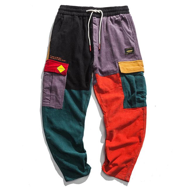 patchwork sweatpants