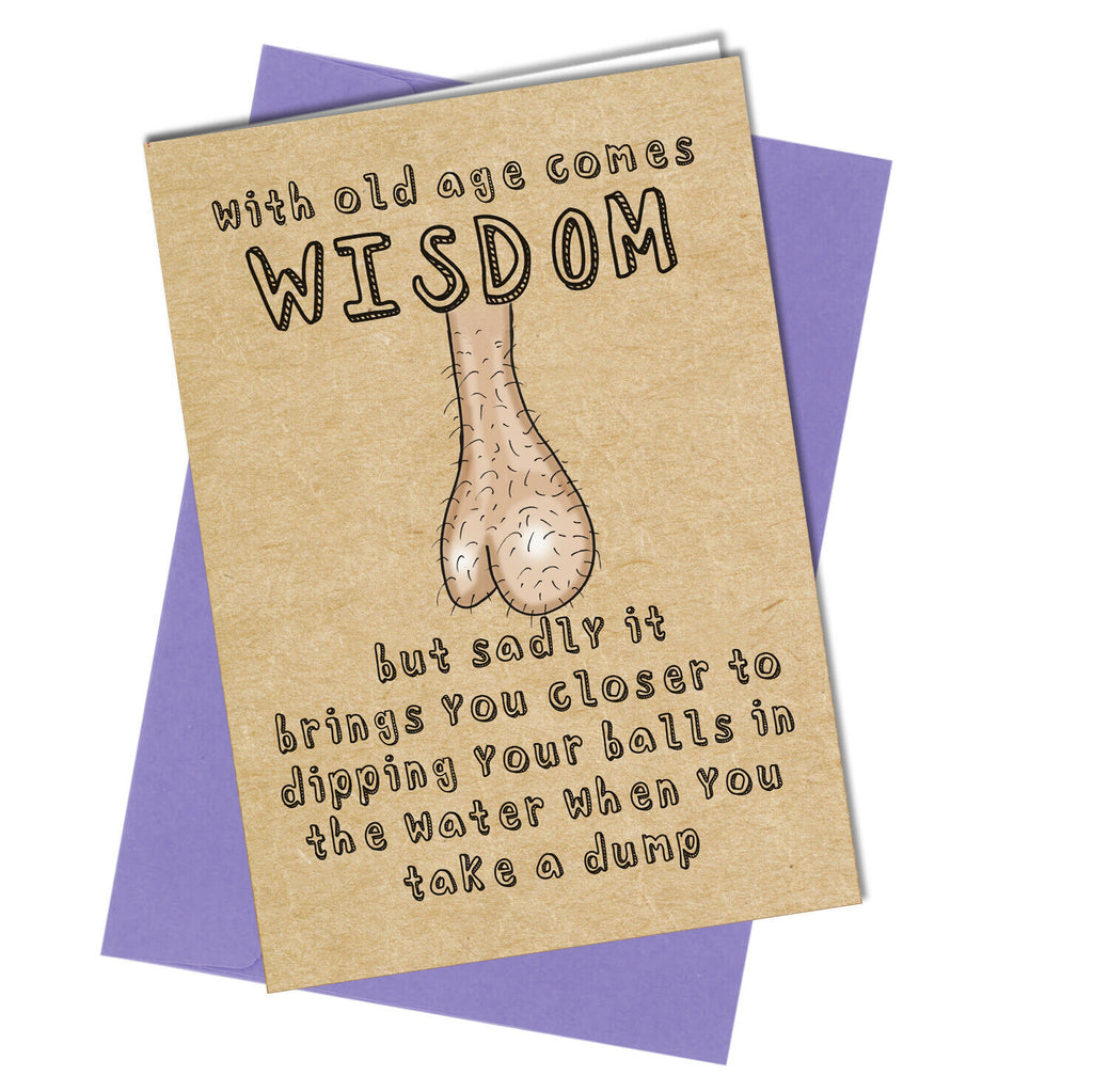 1016 funny rude fathers day or birthday card for men him