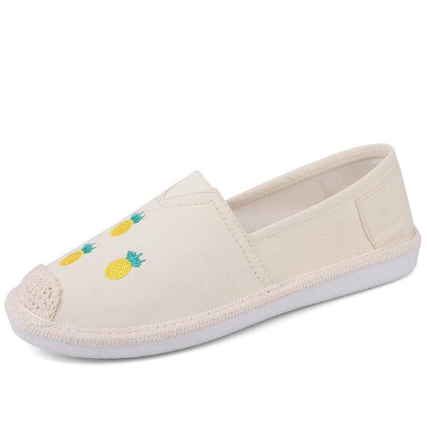 embroidered flats womens