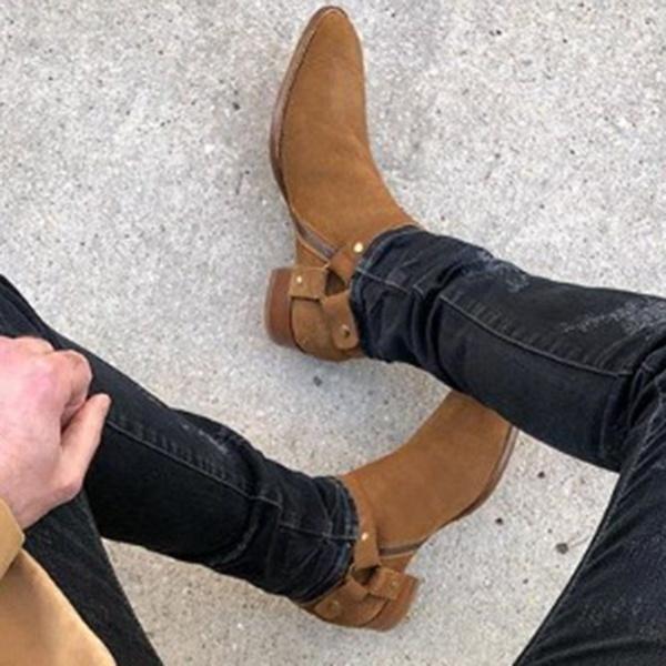 mens casual ankle boots