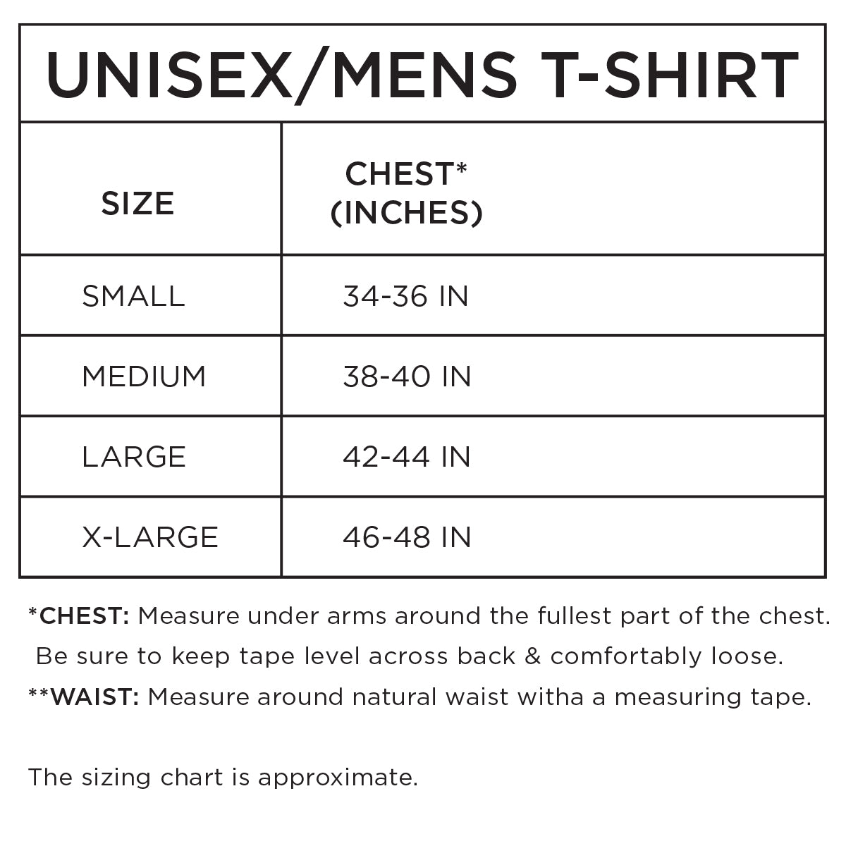 Men S Medium Sweater Size Chart