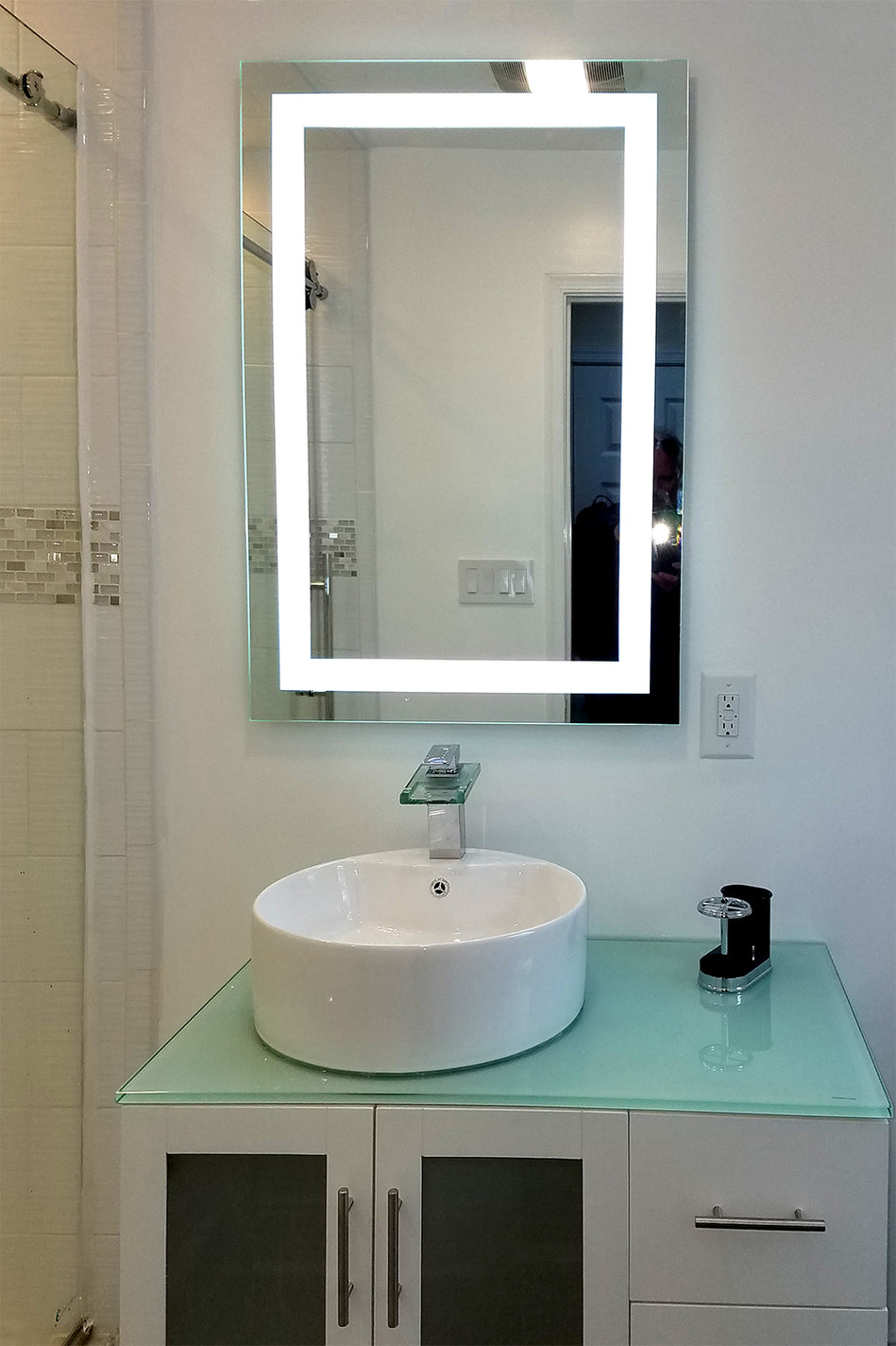 FrontLighted LED Bathroom Vanity Mirror 24" x 48