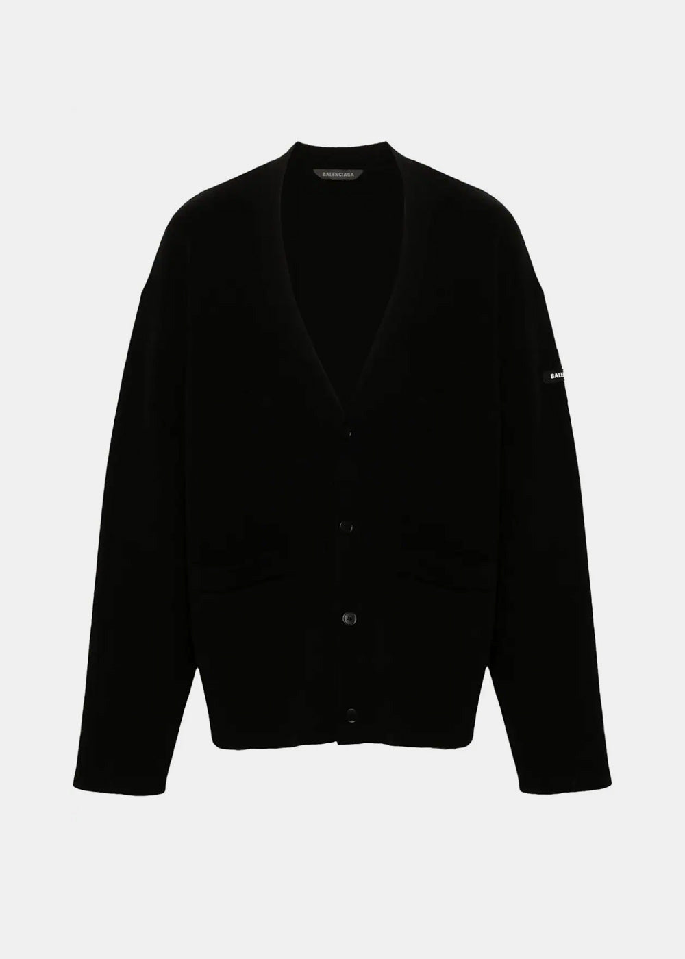 Black/White Lounge Cardigan | LEISURE CENTER