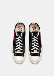 red heart converse shoes