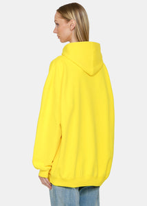 balenciaga oversized hoodie yellow