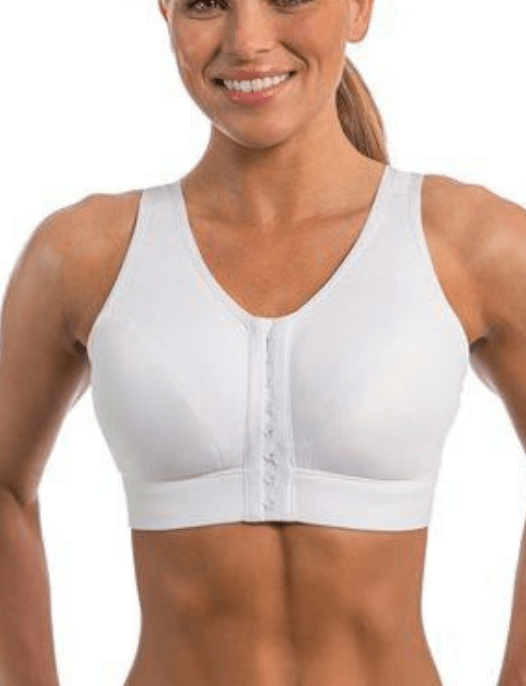 Zipper Adjustable Sports Bra For Women, High Impact Zip Front