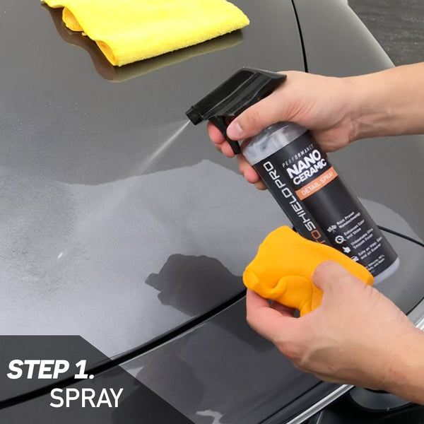 Performance Nano Ceramic Detail Spray - 16oz Kit – MotoShield Pro