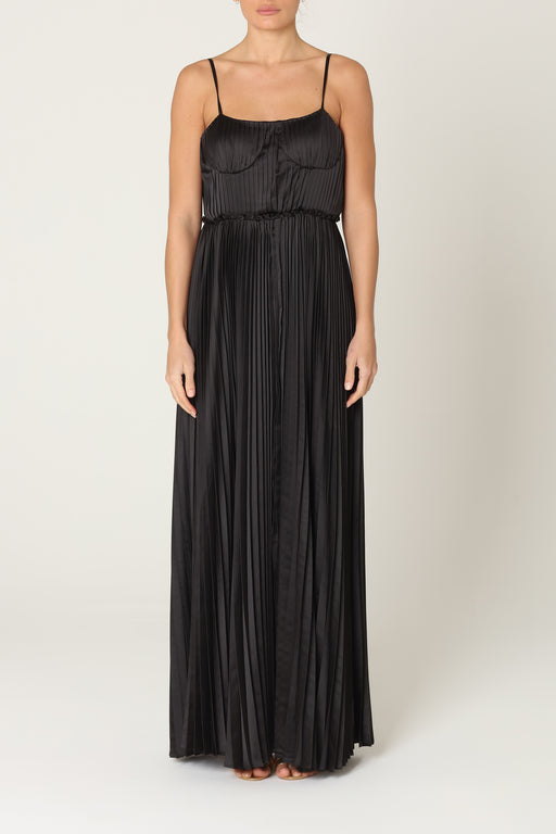 true decadence maxi dress with pleats