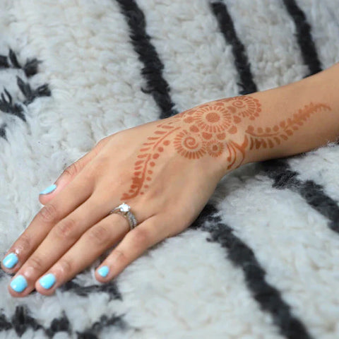 Phoenix henna design