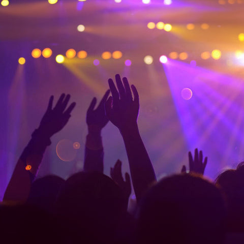 Night Concert at Coachella Music Festival