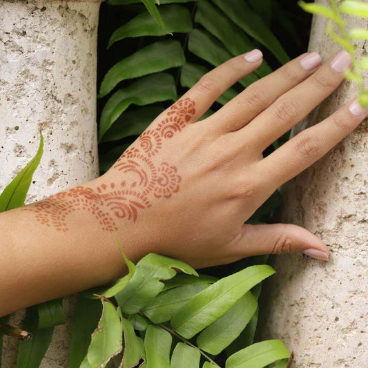 Apcute Henna tattoo stickers  Best Mehandi Design Stencils for Girls  women and Kids  Easy