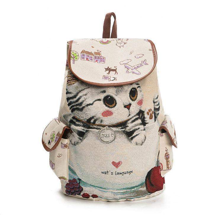 cute kitty backpack