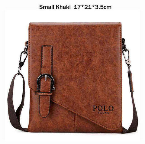 leather polo bag