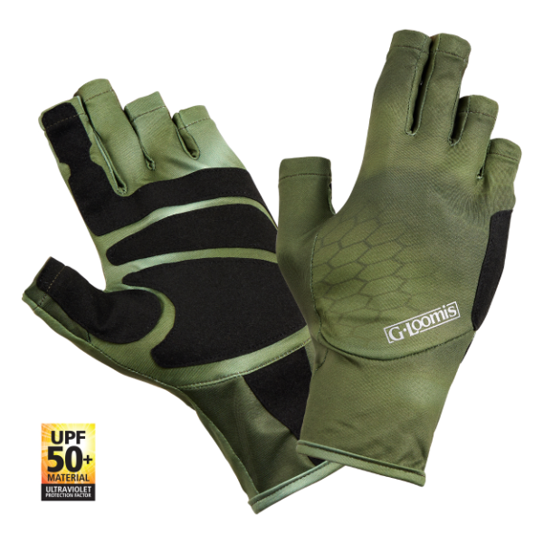 Sun Protection Fingerless Sports Gloves - Addict Tackle