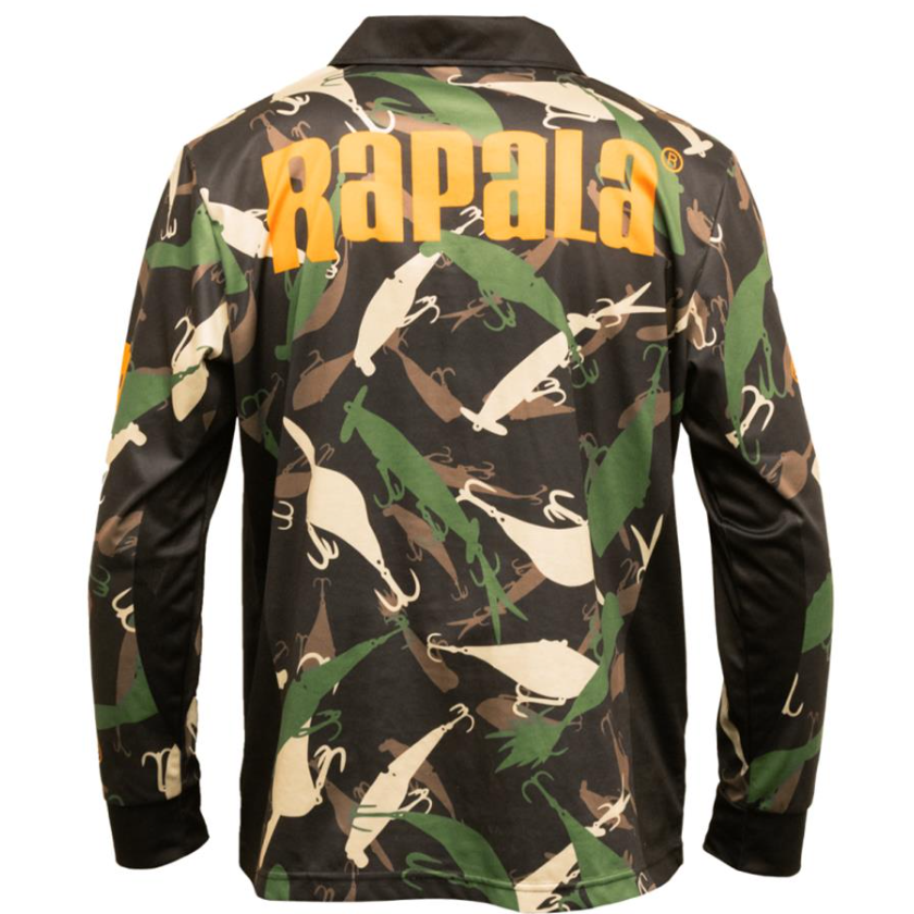 RAPALA FISHING LURES Full Zip Sweatshirt Jacket Large Patch Logo Size XL  $22.49 - PicClick