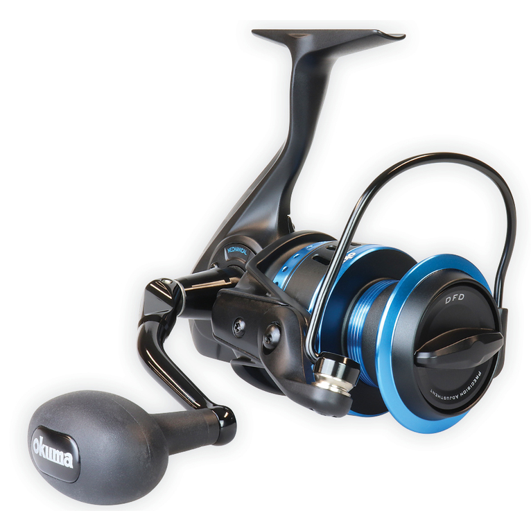 Fisherman's Warehouse DBN - #ITX - Inspired By Power Okuma ITX Carbon spinning  reels are built for ultimate durability.💪 🔥Lightweight and rigid C-40X  carbon body, side plates and rotor 🔥Machined aluminum screw-in