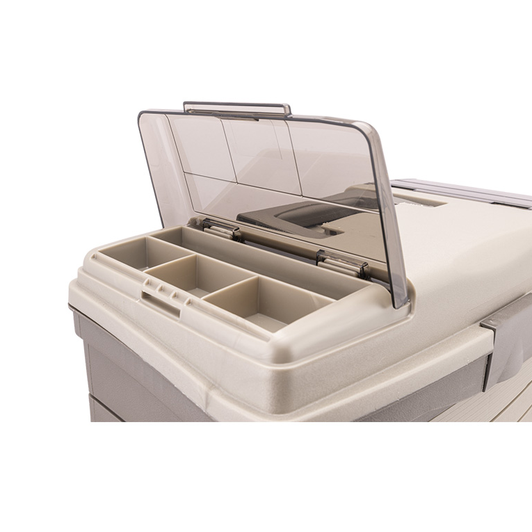 Plano Tackle Box 3 Tray Green White Top Access