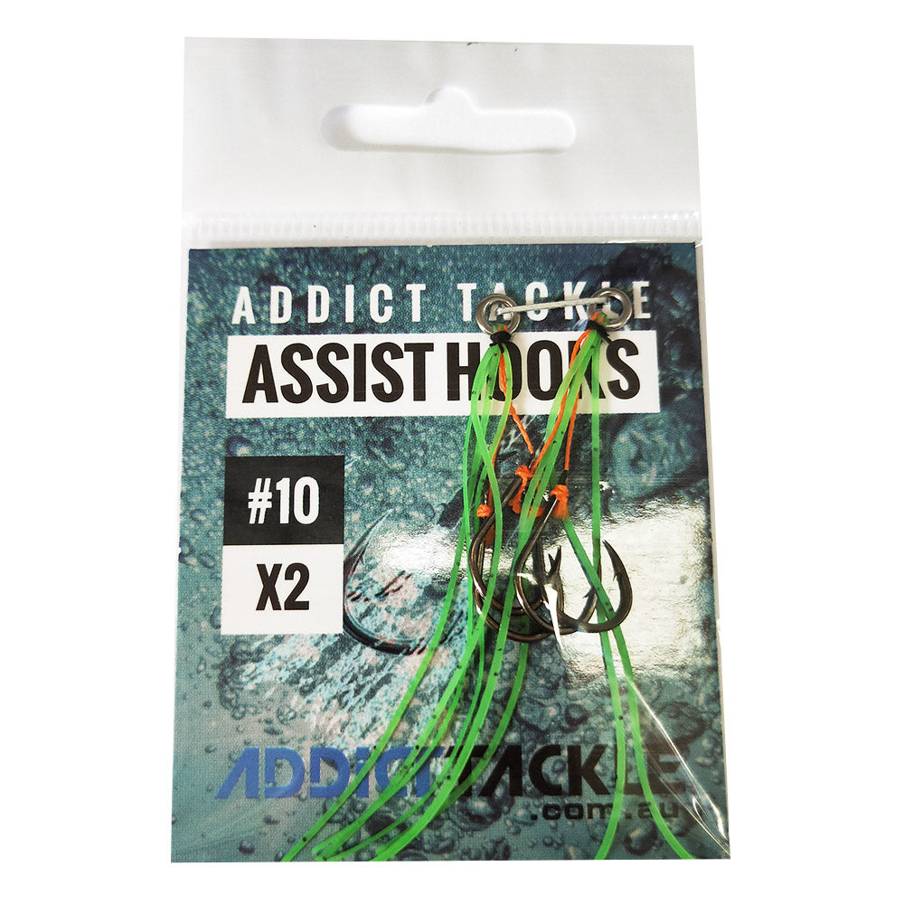 Addict Single Jigging Assist Hooks - Addict Tackle