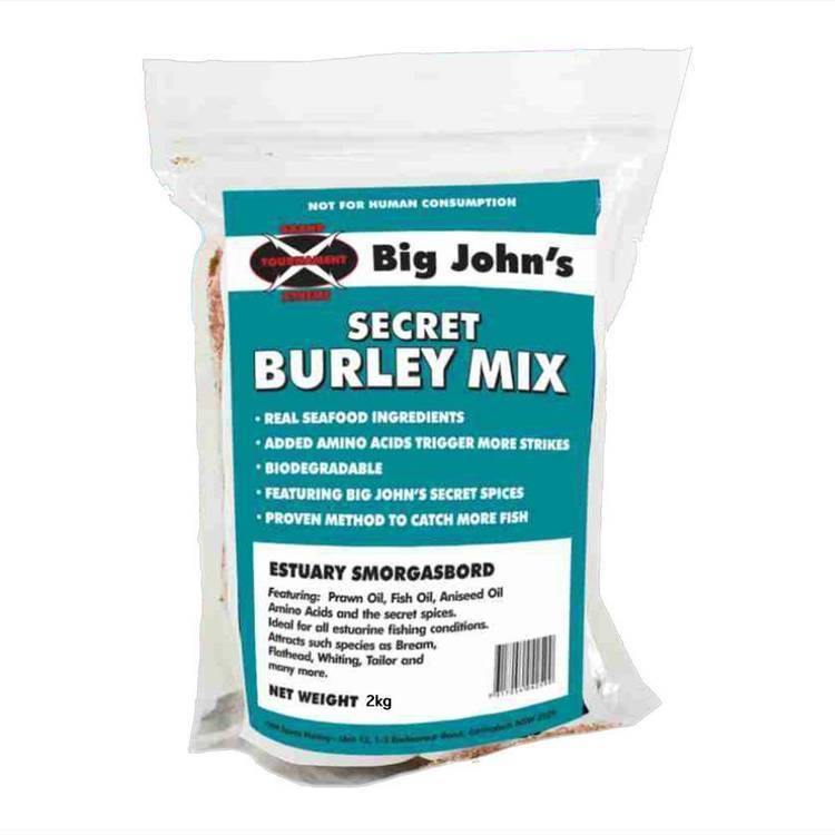 Big Johns Power Prawn Burley 1kg - Addict Tackle