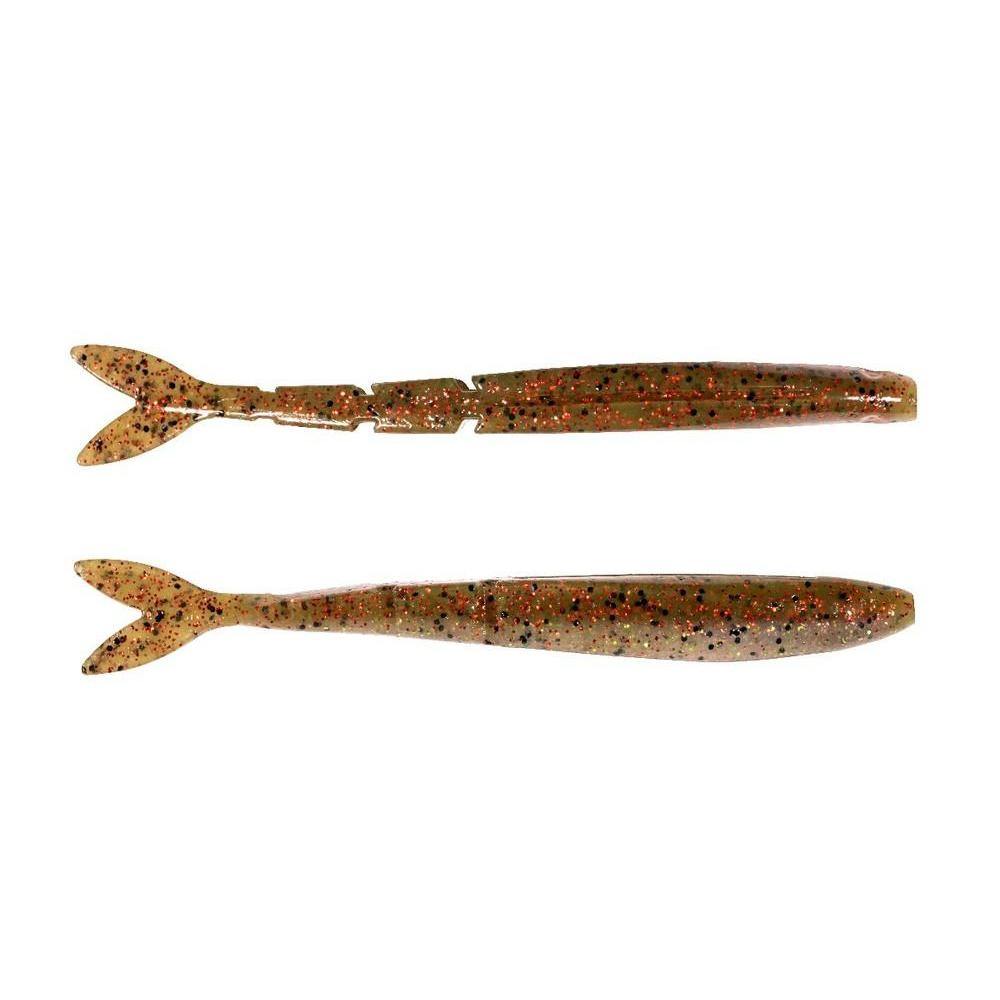 Mcarthy Paddle Tail Soft Plastic Lure 6in Coppertreuse