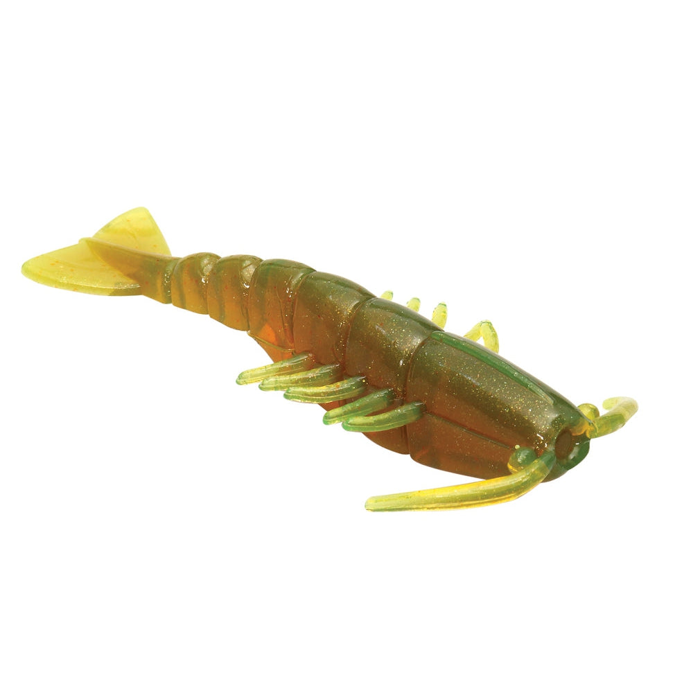 Zman 3.5 Inch Rigged EZ ShrimpZ Soft Plastic Lures-2 Pack of Z Man