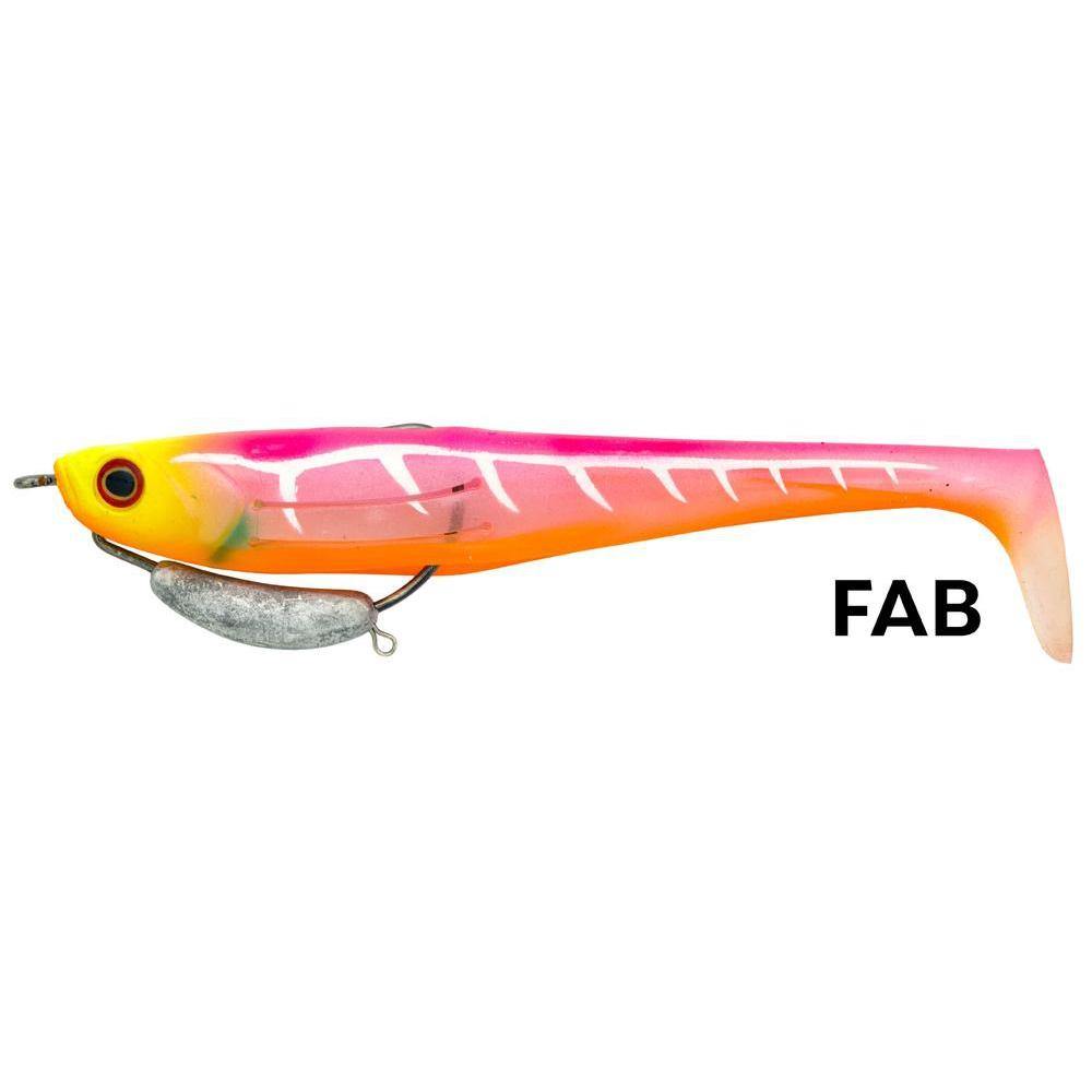 Zerek Flat Shad Pro Soft Plastic Lure 5in Silver Whiting