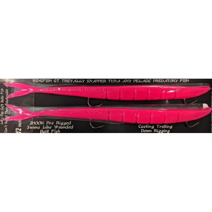 Mustad Bloodworm Red Hook Ex-Long Shank - Addict Tackle