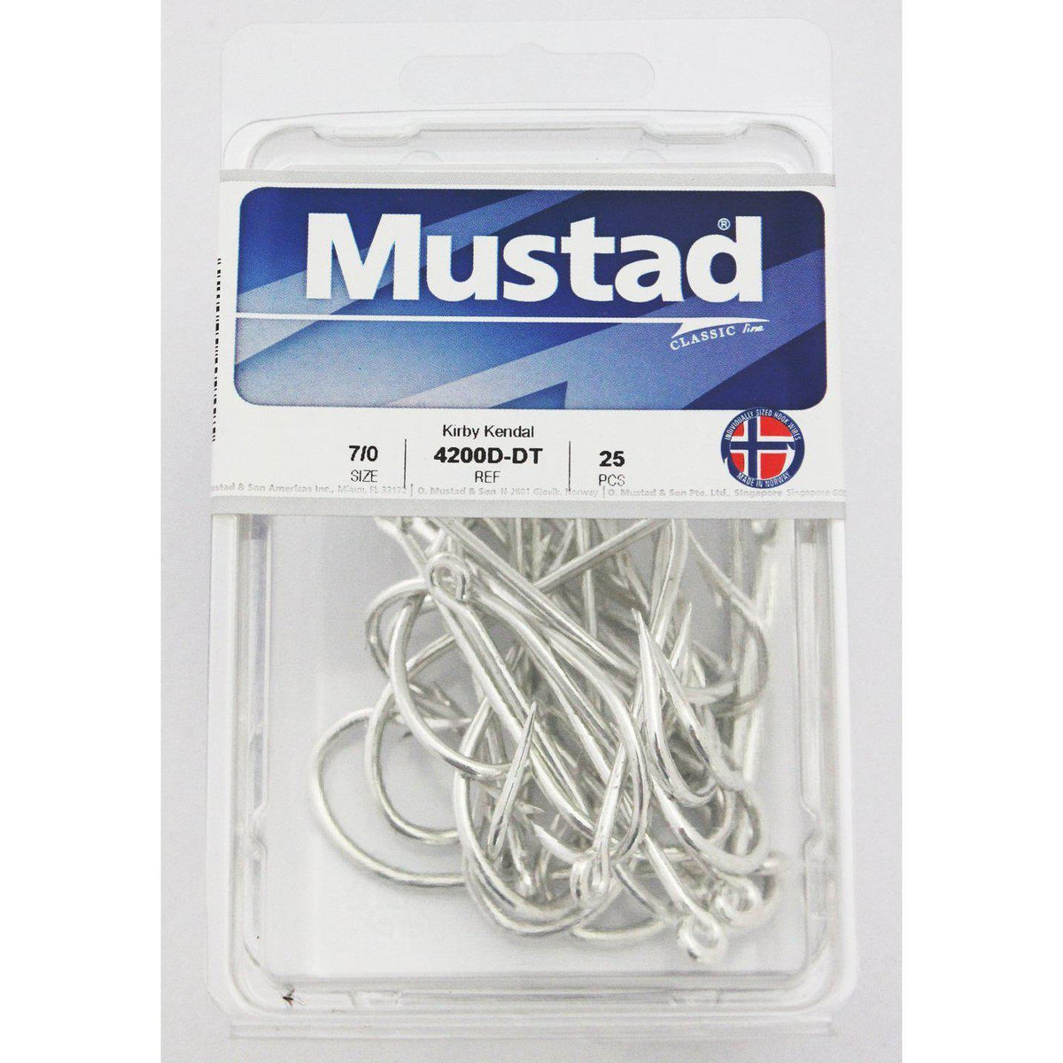 Mustad Needle Sneck Green Hooks - Addict Tackle