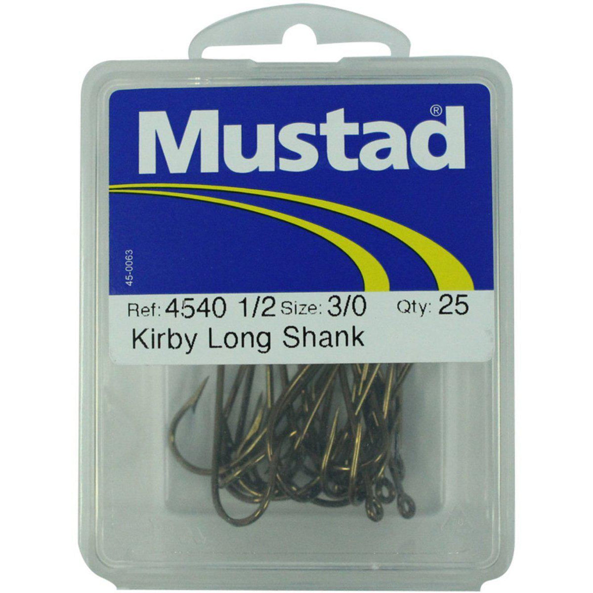 Mustad 92614-GL Gold Long Shank Beak Hook (size: 1, qty: 398 pcs)