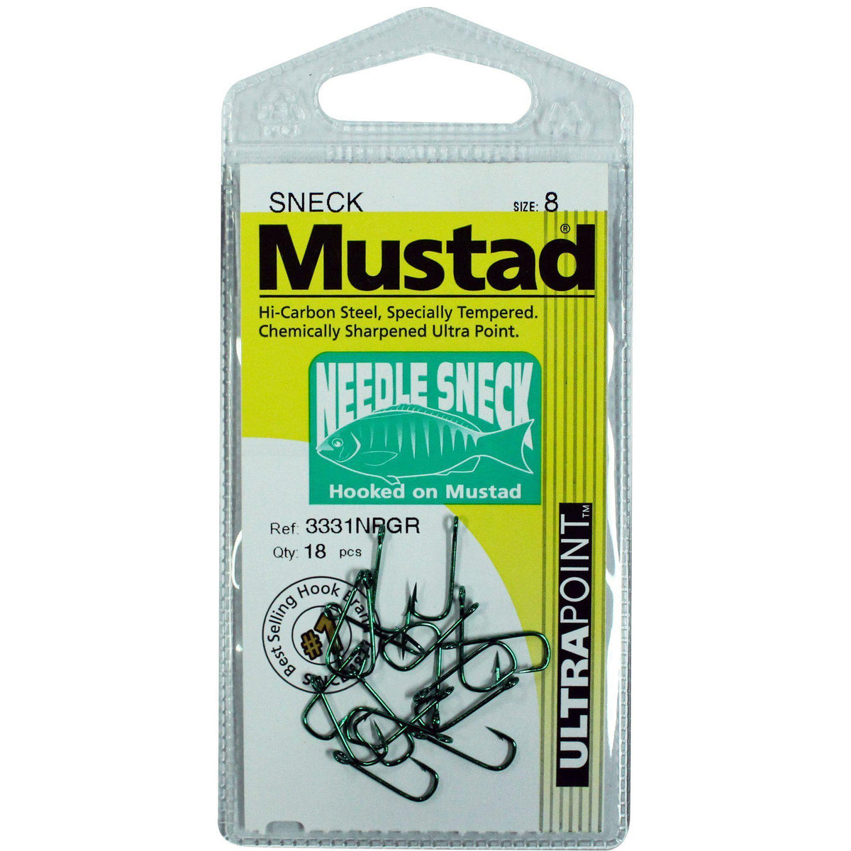 Mustad 4200D Kirby Kendal Hooks Bulk Packs